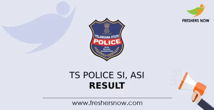 TS Police SI, ASI Result