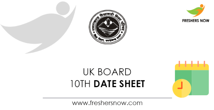 UK-Board-10th-Time-Table