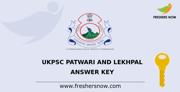 UKPSC Patwari and Lekhpal Answer Key