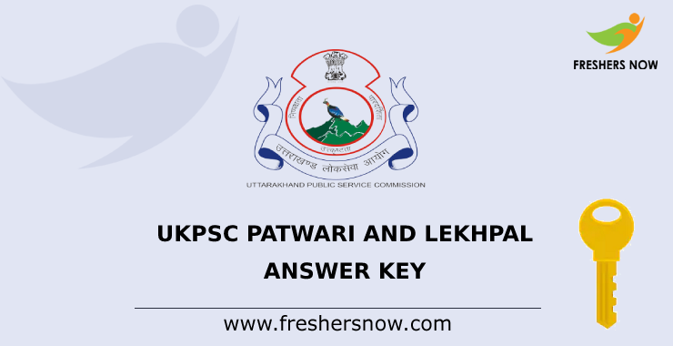 UKPSC Patwari And Lekhpal Answer Key 2023 PDF (Released)