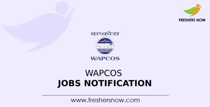 WAPCOS Jobs Notification