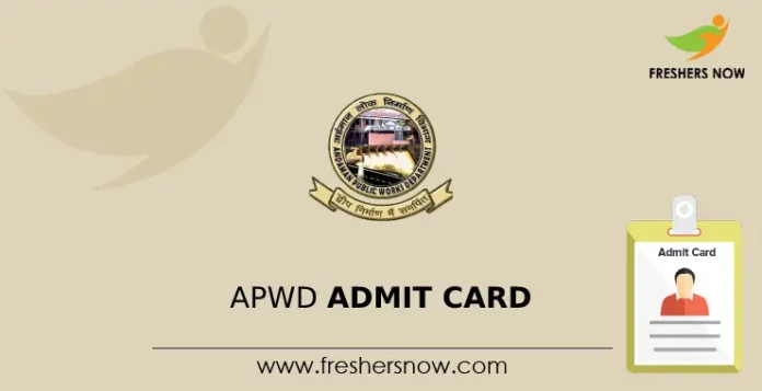 APWD Admit Card