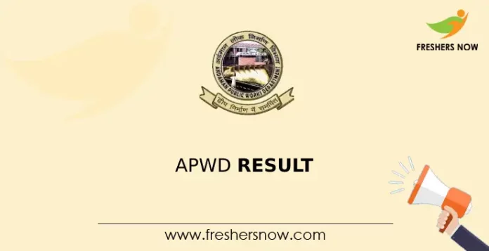 APWD Result