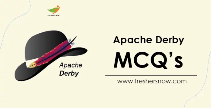 Apache Derby MCQ's