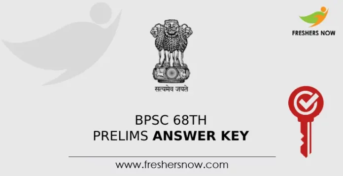 BPSC 68th Prelims Answer Key
