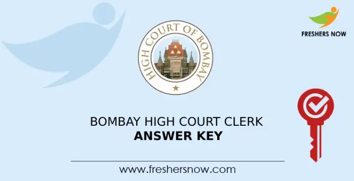 Bombay High Court Clerk Answer Key