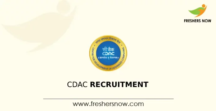 CDAC Recruitment