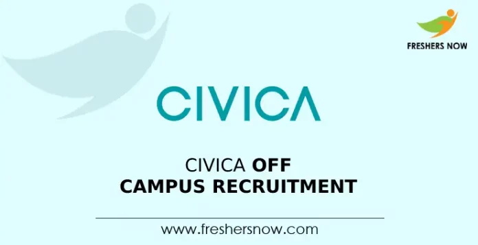 Civica Off Campus Recruitment