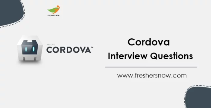 Cordova Interview Questions
