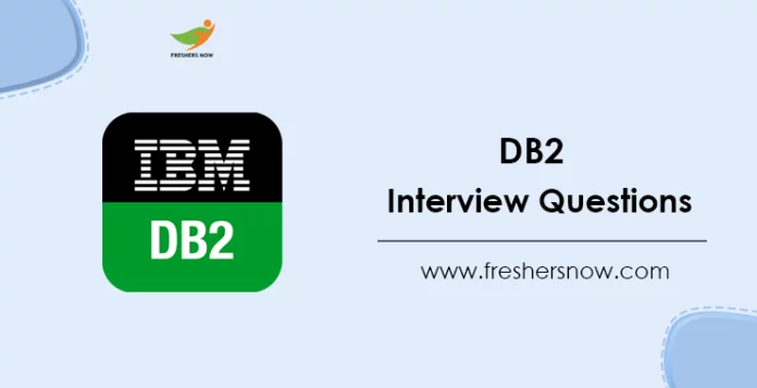 DB2 Interview Questions