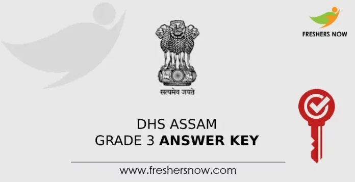 DHS Assam Grade 3 Answer Key