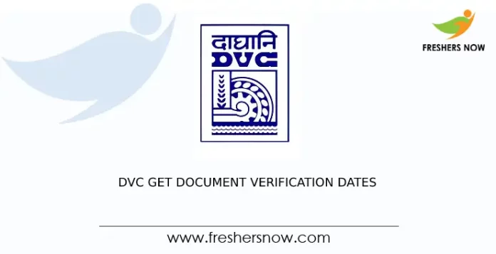 DVC GET Document Verification Dates