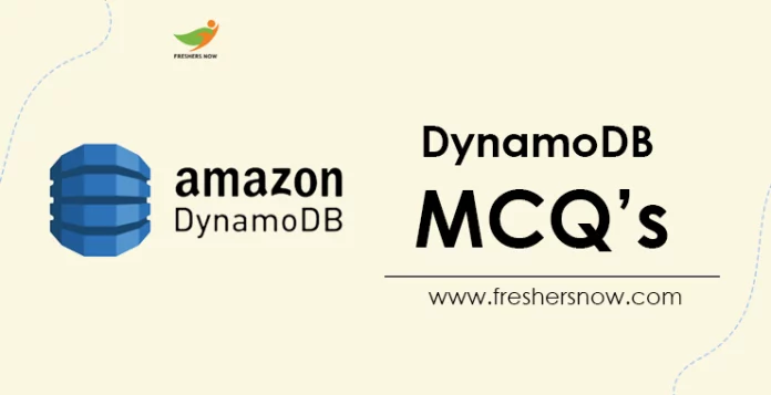 DynamoDB MCQ's