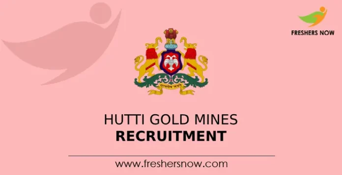 Hutti Gold Mines Recruitment