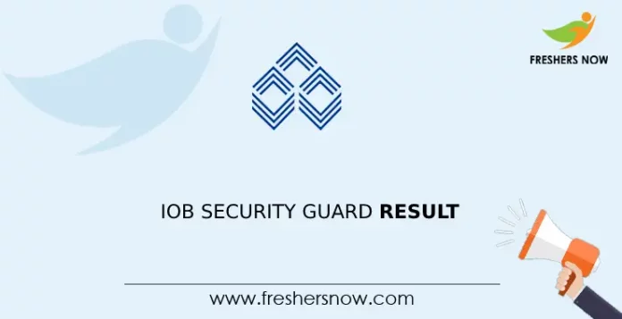 IOB Security Guard Result