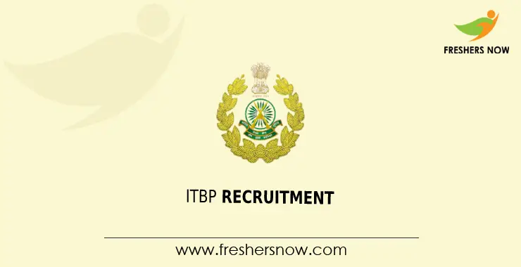 ITBP Constable GD Recruitment 2023 Notification Out for 248 Posts, Apply  Online » Enijukti.in