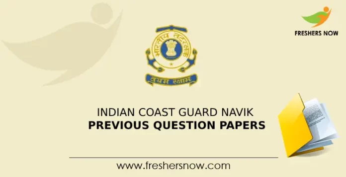 Indian Coast Guard Navik Previous Paper