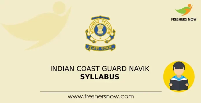 Indian Coast Guard Navik Syllabus