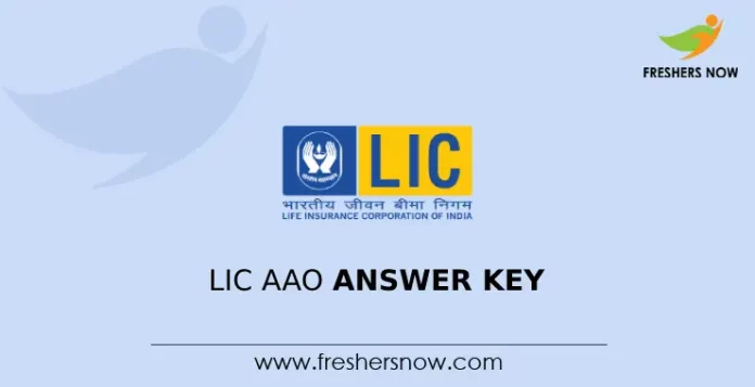 LIC AAO Answer Key