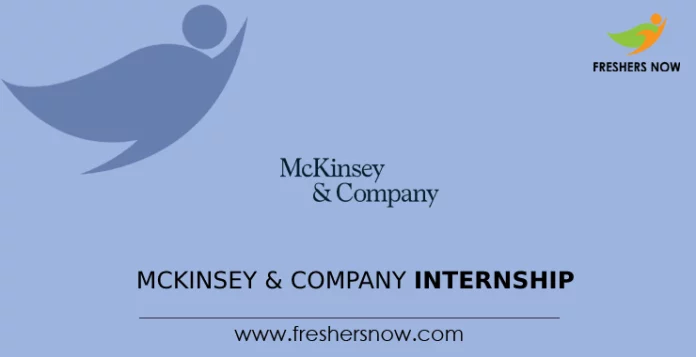 McKinsey & Company Internship