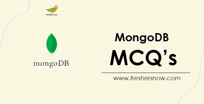 MongoDB MCQ's