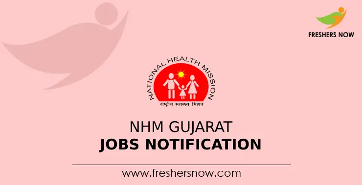 NHM Gujarat Jobs Notification 2023 for 42 Posts Online Form