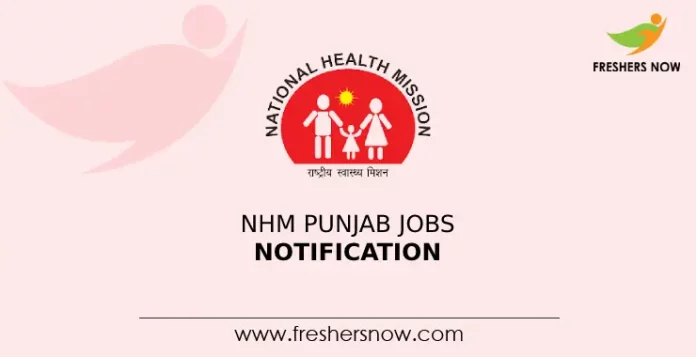 NHM Punjab Jobs Notification