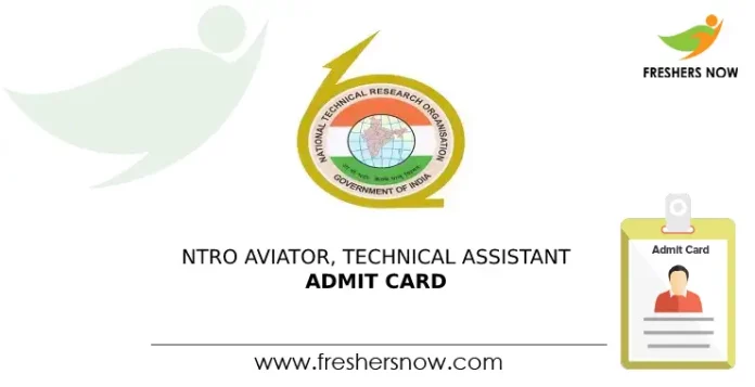NTRO Aviator, Technical Assistant Admit Card