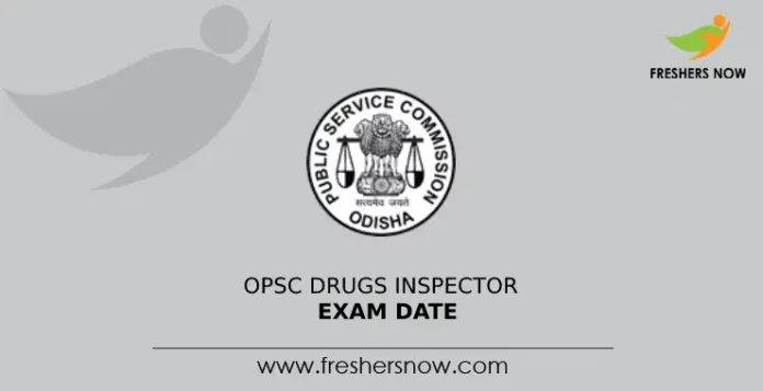 OPSC Drugs Inspector Exam Date