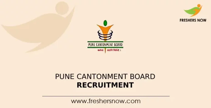 Pune Cantonment Board Recruitment