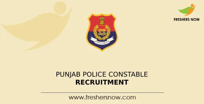 Punjab Police Constable Recruitment