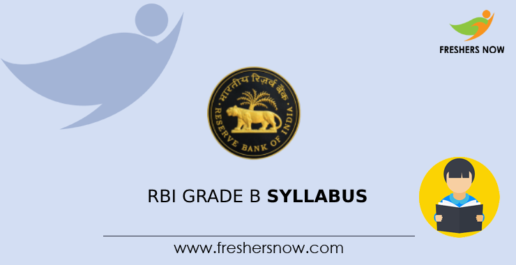 RBI Grade B Syllabus 2024 & Exam Pattern (Phase 1, 2)