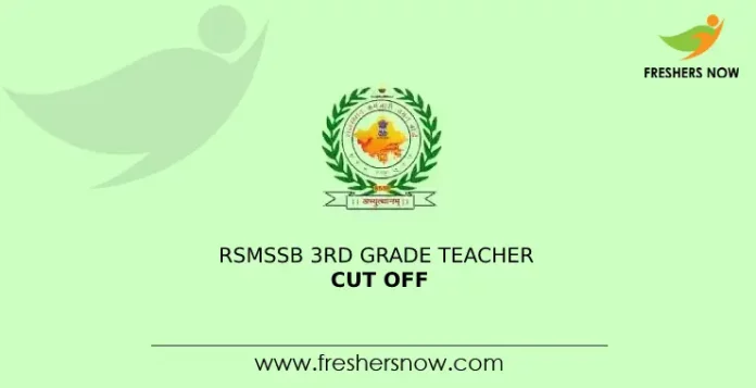 RSMSSB 3rd Grade Teacher Cut Off