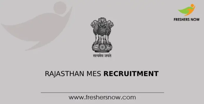 Rajasthan MES Recruitment