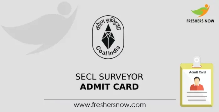 SECL Surveyor Admit Card