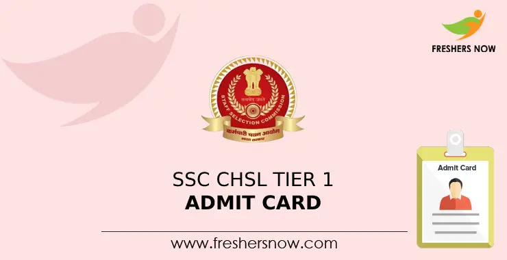 Ssc Chsl Tier 1 Admit Card 2023 Out For All Regions 6677