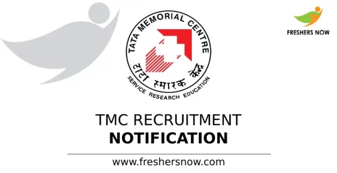 TMC Recruitment 2024 Notification for 48 Posts Online Form