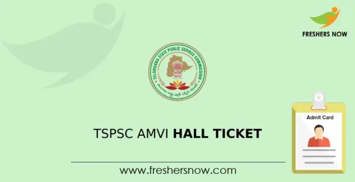 TSPSC AMVI Hall Ticket