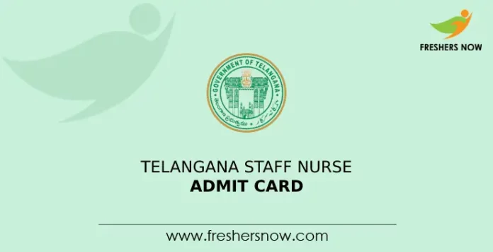 Telangana Staff Nurse Hall Ticket