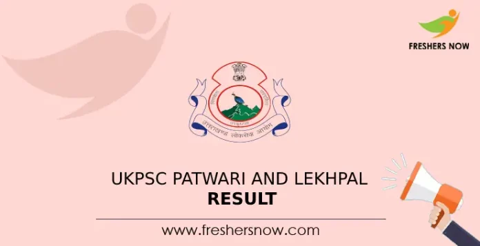 UKPSC Patwari and Lekhpal Result