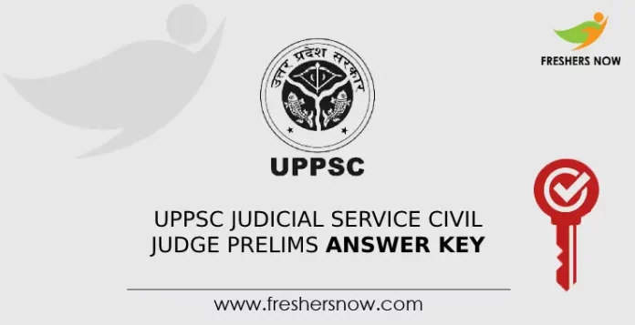 UPPSC Judicial Service Civil Judge Prelims Answer Key