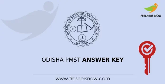 Odisha PMST Answer Key