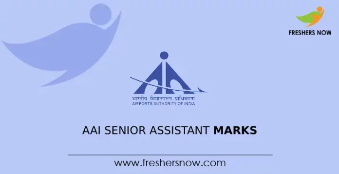 AAI Senior Assistant Marks