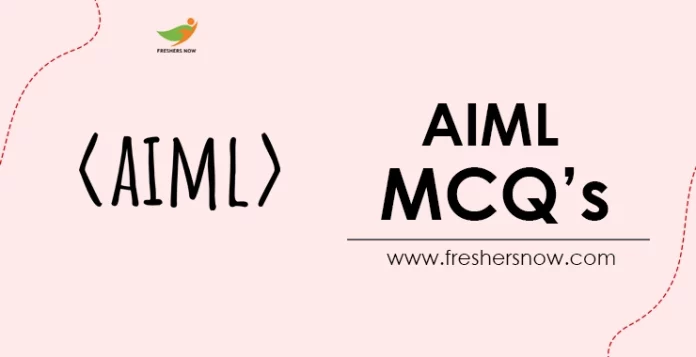 AIML MCQ's