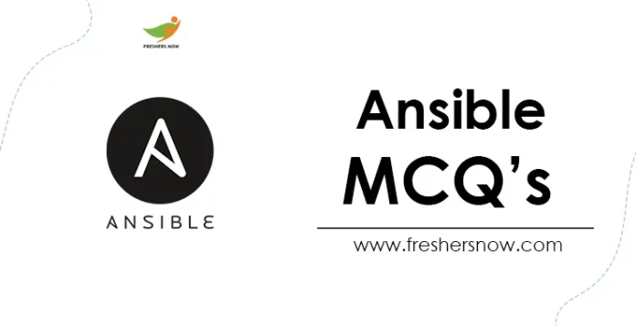 Ansible MCQ's