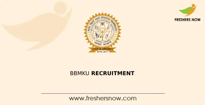 BBMKU Recruitment