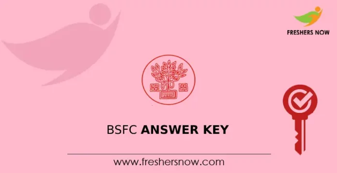BSFC Answer Key