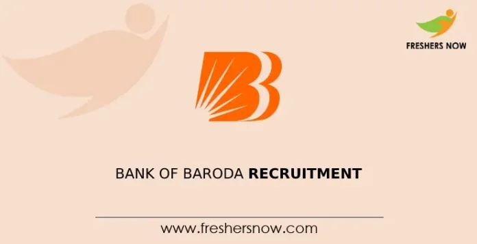 Bank of Baroda Recruitment