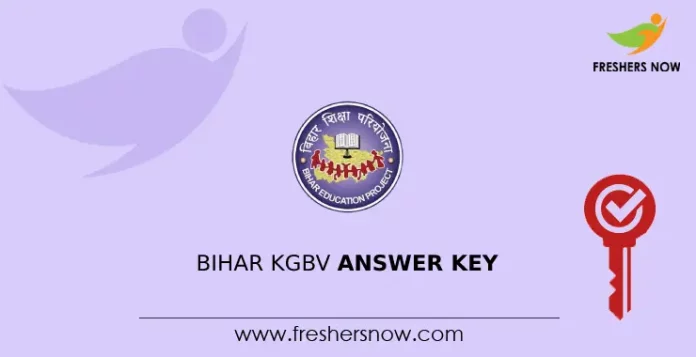 Bihar KGBV Answer Key
