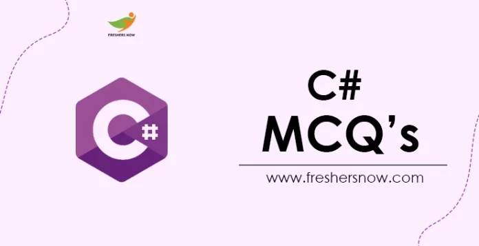 C# MCQ's